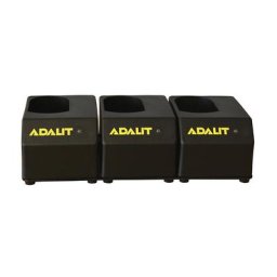 Chargeur pour lampes-torches ADALIT®, pour accumulateur au lithium-ions, pour lampes de sécurité à 3 diodes