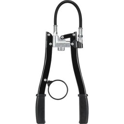 PRESSOL Pompe à graisse à deux mains, pour graisses jusqu'à NLGI 2, L x l x h 350 x 195 x 30 mm