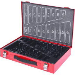 KS Tools Jeu de forets hélicoïdaux HSS-R, 170 éléments, 1 - 10 mm