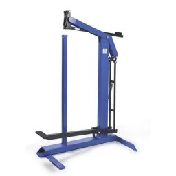 Machine à agrafer fixe, pour agrafage des fonds de carton, mécanique, pour agrafes 15 - 22 mm