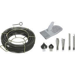 KS Tools Coffre à outils pour le nettoyage des égouts et des canalisations, noyau interne, pour spirale de 22 mm, 14 éléments