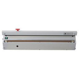 Soudeuse de table MAGNETA, modèle industriel avec pédale, L x l cordon de soudure 720 x 5 mm