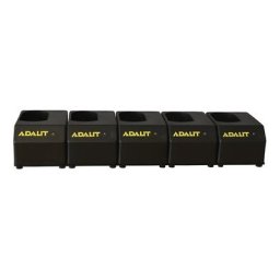 Chargeur pour lampes-torches ADALIT®, pour accumulateur au lithium-ions, pour lampes de sécurité à 5 diodes