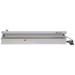 Soudeuse de table MAGNETA, modèle industriel avec pédale, L x l cordon de soudure 1020 x 5 mm
