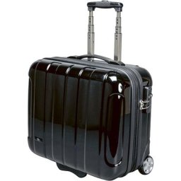 Mallette Business Trolley, compartiment rembourré amovible pour ordinateur portable, noir