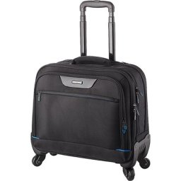 Mallette business pour ordinateur portable, compartiment pour ordinateur portable rembourré, noir