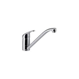 Robinet monotrou avec mélangeur à levier 1/2'', hauteur 130 mm, déport 230 mm