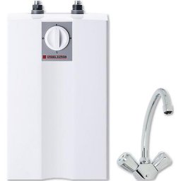 Réservoir d'eau chaude sans pression, avec robinet à un levier, réservoir sous évier, température 35 - 85 °C
