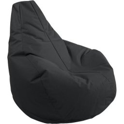 Pouf poire GAMER, h x l x p 1000 x 1000 x 1000 mm, noir