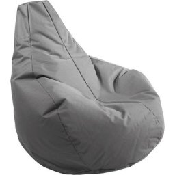 Pouf poire GAMER, h x l x p 1000 x 1000 x 1000 mm, anthracite