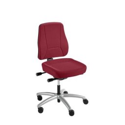 Prosedia Siège de bureau YOUNICO PRO, hauteur dossier 540 mm, rouge