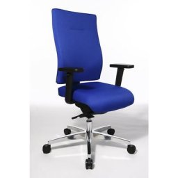 Topstar Siège de bureau PROFI STAR 15, dossier ergonomique, bleu