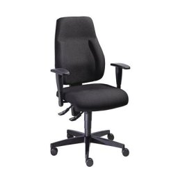 Topstar Siège de bureau pivotant LADY SITNESS, contact permanent, hauteur dossier 580 mm, noir