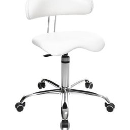Topstar Siège pivotant SITNESS 40, habillage similicuir, blanc