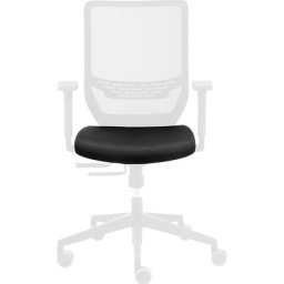 TrendOffice Housse de siège TO-SYNC, pour siège de bureau, noir