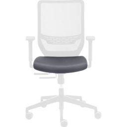 TrendOffice Housse de siège TO-SYNC, pour siège de bureau, gris