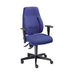 Topstar Siège de bureau pivotant LADY SITNESS, contact permanent, hauteur dossier 580 mm, bleu