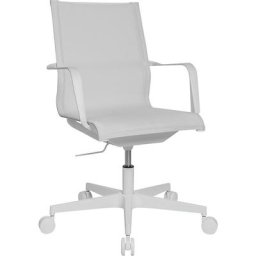 Topstar Siège de bureau SITNESS LIFE 40, avec accoudoirs et articulation SITNESS, blanc
