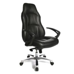 Topstar Fauteuil de direction RS1, avec mécanisme basculant Kniematic, noir