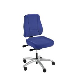 Prosedia Siège de bureau YOUNICO PRO, hauteur dossier 540 mm, bleu roi