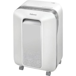 Fellowes Destructeur de documents LX201, particules 2 x 12 mm, 11 feuilles, blanc