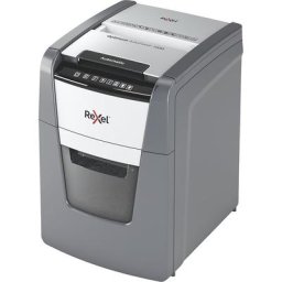 Rexel Destructeur de documents Optimum AutoFeed+ 100M, capacité 34 l, coupe micro, 6 feuilles