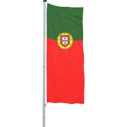 Mannus Pavillon pour mât / drapeau, format 1,2 x 3 m, Portugal