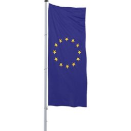 Mannus Pavillon pour mât / drapeau, format 1,2 x 3 m, drapeau européen