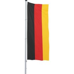 Mannus Pavillon pour mât / drapeau, format 1,2 x 3 m, Allemagne