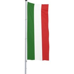 Mannus Pavillon pour mât / drapeau, format 1,2 x 3 m, Italie