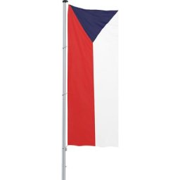Mannus Pavillon pour mât / drapeau, format 1,2 x 3 m, République Tchèque