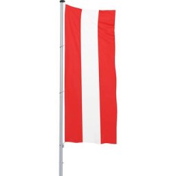 Mannus Pavillon pour mât / drapeau, format 1,2 x 3 m, Autriche