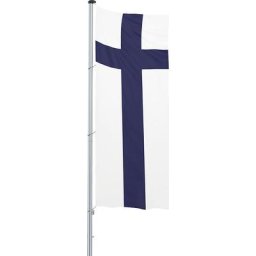 Mannus Pavillon pour mât / drapeau, format 1,2 x 3 m, Finlande