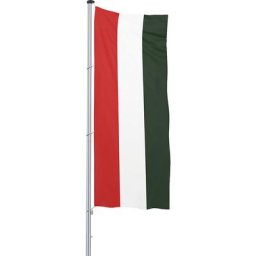 Mannus Pavillon pour mât / drapeau, format 1,2 x 3 m, Hongrie