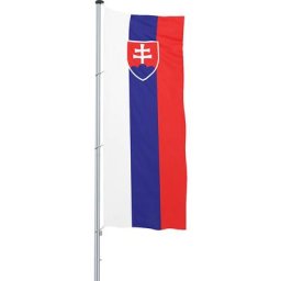 Mannus Pavillon pour mât / drapeau, format 1,2 x 3 m, Slovaquie