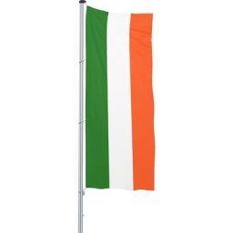 Mannus Pavillon pour mât / drapeau, format 1,2 x 3 m, Irlande