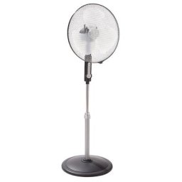 Ventilateur sur pied avec télécommande, Ø hélice 400 mm, 3 pièces et +