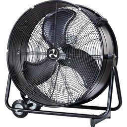 Brasseur d'air mobile IP54, modèle posé au sol, Ø grille 830 mm