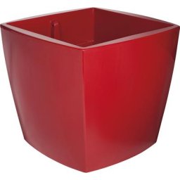 DEGARDO Bac à plantes, TREVIA 900Q, h x l x p 900 x 1000 x 1000 mm, rouge rubis