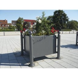 Bac à plantes, largeur ext. 880 mm, à tête sphérique