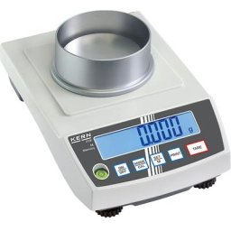 KERN Balance de précision, avec abat-vent annulaire, plage de pesée max. 100 g, lisibilité 0,001 g, plateau de pesée 81 mm