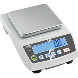 KERN Balance de précision, avec unité de pesée programmable, plage de pesée max. 2 kg, lisibilité 0,1 g, plateau de pesée 130 x 130 mm