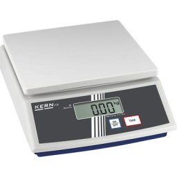 KERN Balance de table, modèle entrée de gamme, plage de pesée max. 30 kg, lisibilité 10 g, plateau de pesée 252 x 228 mm