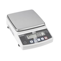 KERN Balance de précision, ajustage automatique, métrologie légale, plage de pesée max. 12 kg, lisibilité 0,1 g, plateau de pesée 190 x 190 mm