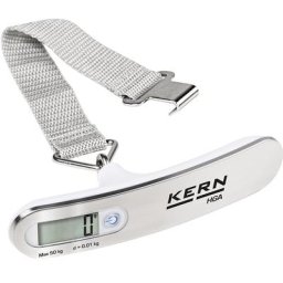 KERN Balance pour mallettes, pour charges suspendues, lot de 5, plage de pesée max. 50 kg, lisibilité 10 g