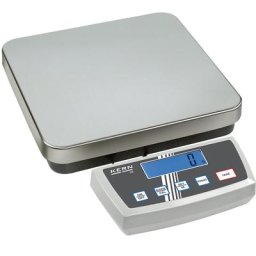 KERN Balance à plateau, balance à deux plages, plage de pesée max. 60 kg, lisibilité 10 / 20 g, plateau de pesée 318 x 308 mm