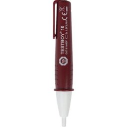 Vérificateur de tension, h x l x p 30 x 142 x 26 mm, avec lampe de poche à diodes LED