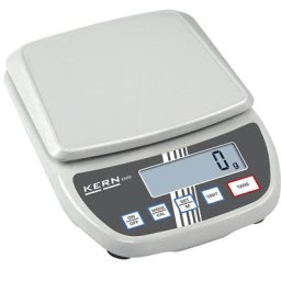KERN Balance compacte, pour formations et stages, plage de pesée max. 12 kg, lisibilité 0,1 g, plateau de pesée 175 x 190 mm