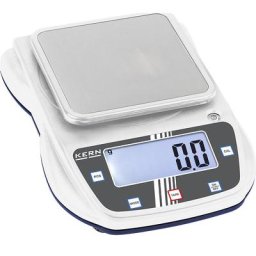 KERN Balance de précision, usage polyvalent, plage de pesée max. 1000 g, lisibilité 0,1 g, plateau de pesée 120 x 120 mm