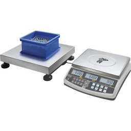 KERN Système de comptage, comprend balance de référence et pont bascule, plage de pesée max. 150 kg, lisibilité 0,1 g, plateau de pesée 500 x 400 mm